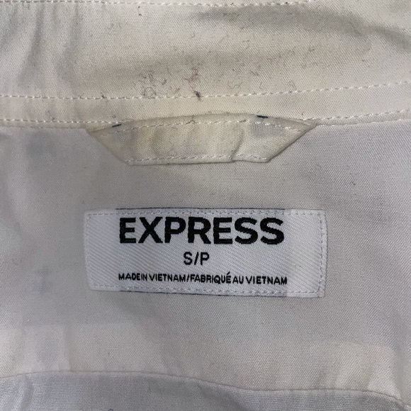 Men’s Express Long-Sleeve Button Down (SMALL) - Picture 4 of 4
